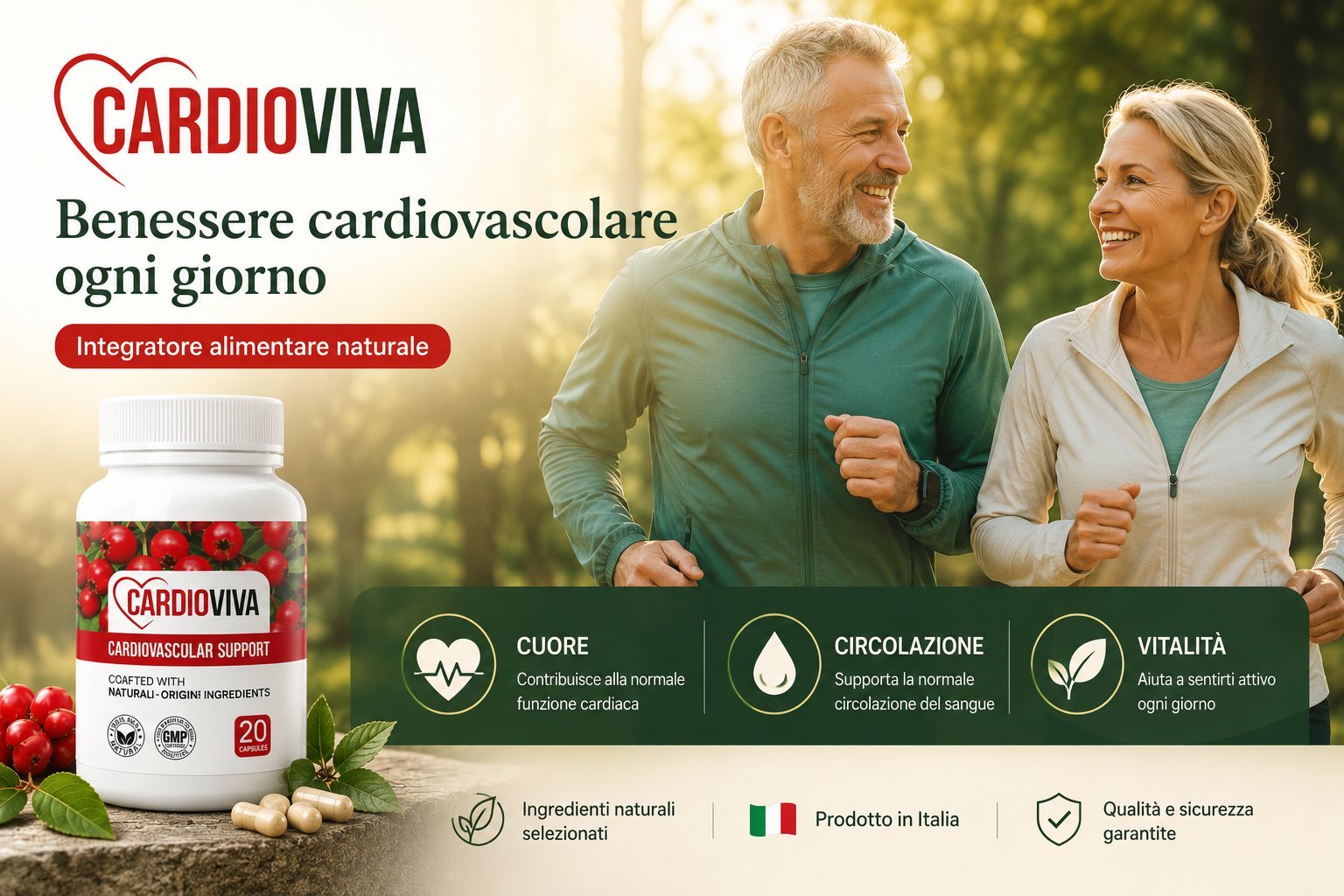 Cardioviva — integratore alimentare per il benessere cardiovascolare